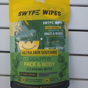 Swype Wipes Eucalyptus Cleansing Wipes